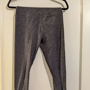 Beyond Yoga Spacedye Caught in the Midi High Waisted Leggings Black/Charcoal M